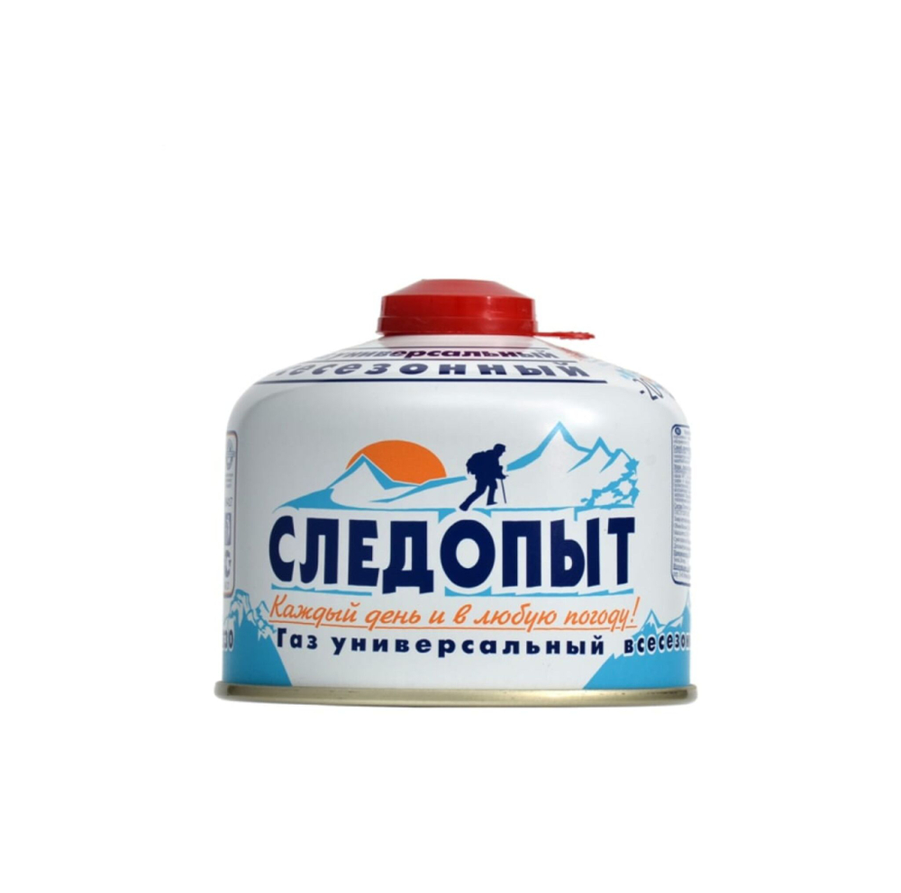 Газ для портативных плит "СЛЕДОПЫТ" всесезонный (230гр)