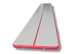 Надувная акробатическая дорожка гимнастическая "StarTrack" - 10х2х0,21м. (ЦВЕТ:СЕРЫЙ)