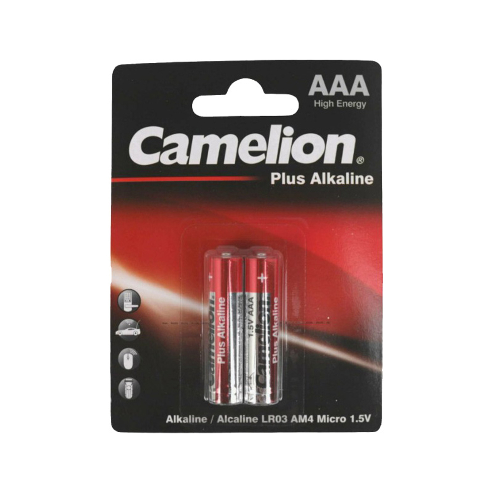Батарейки ААА (мизинч.) Camelion Ultra BL2 LR03 1,5V щелочная (2 шт.)