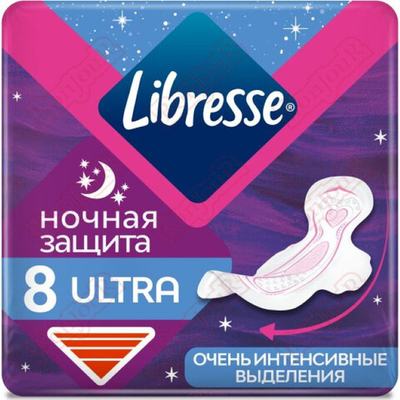 Libresse,Прокл.Ультра Ночные 8шт