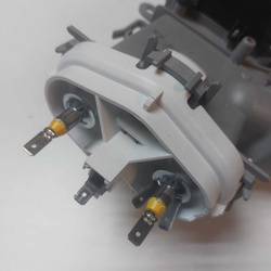 2 Тэн в корпусе Bosch 498623 б/у с переключателем потока для посудомоечной машины
