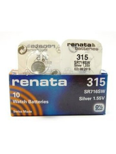 Renata 315 (SR716SW) BL-1 уп.10 /100