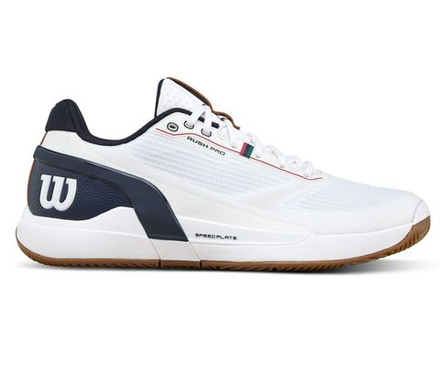 Теннисные кроссовки Wilson Rush Pro 5 Clay - white/navy blazer/gum1a