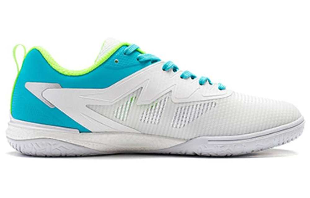 Li Ning Cushioning Function Classification Cushioning Functionality Low top Table Tennis Shoes Unisex White Blue