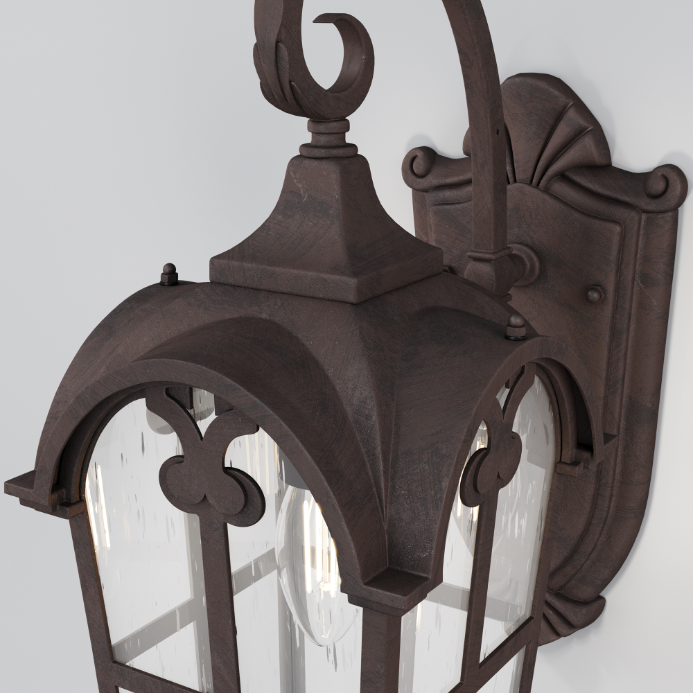 Уличный настенный светильник Outdoor O413WL-01BZ