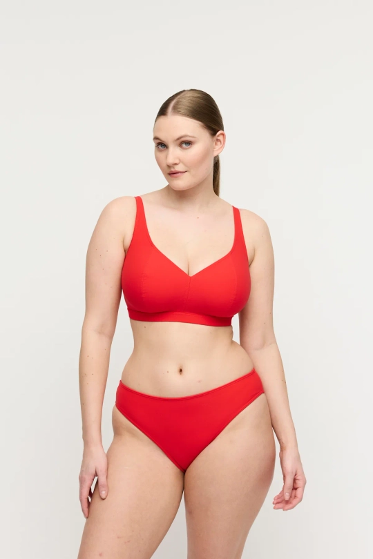 PRIMADONNA Swim Aswan Топ с треугольным вырезом, красный