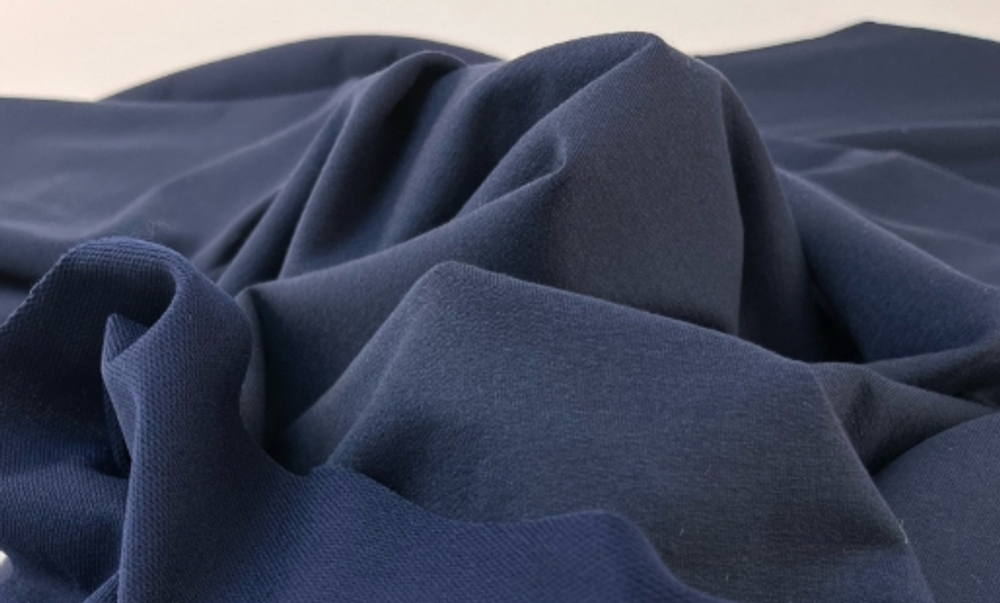 СИНИЙ - Футер 2х-нитка с ПЭ, пенье (Елена)