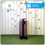 Маленький чемодан L'Case Phatthaya, розовое золото, S