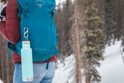 Термобутылка Klean Kanteen NEW Insulated Classic 20oz (592 мл) Blue Tint