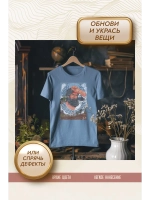 Термонаклейка на одежду, термопринт Пахарь