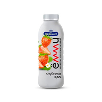 Йогурт питьевой "Емми" Клубника МДЖ 0,5% 430 г, "Здравушка-Милк", Беларусь