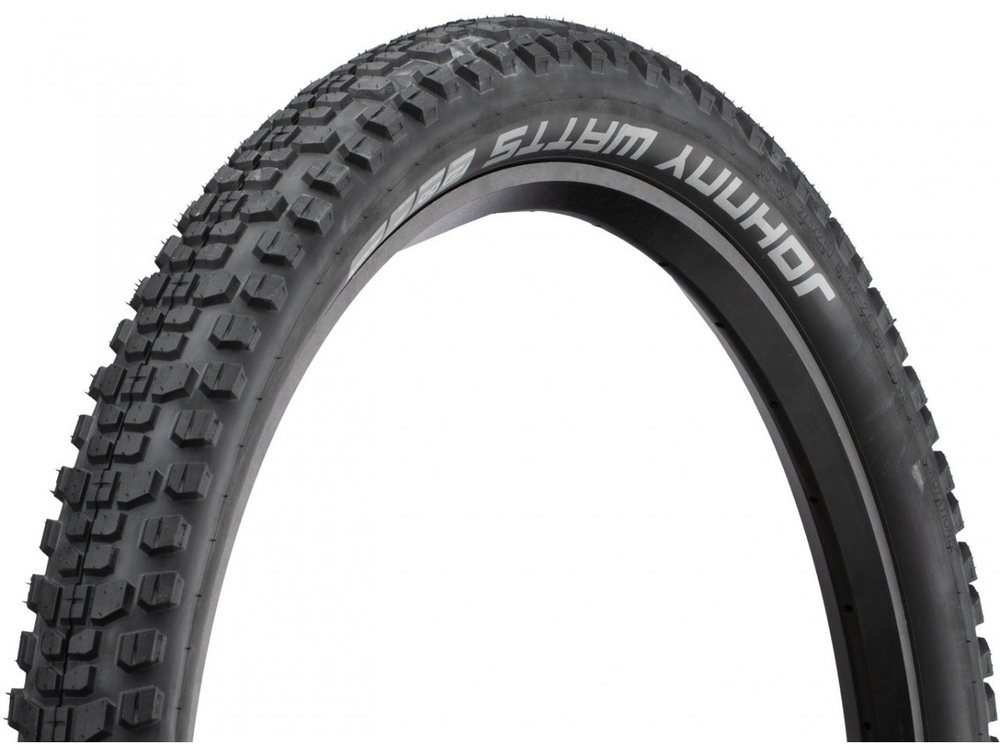 Велопокрышка Schwalbe JOHNNY WATTS 27.5x2.60 (65-584) folding black/ Black-Skin Reflex Performance L