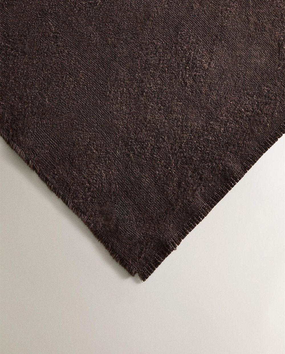 Zara Home - Жаккардовое одеяло с цветочным рисунком, коричневый, 140x190 см