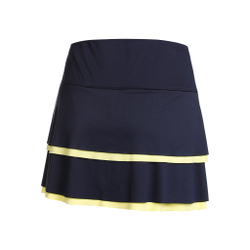 Женская теннисная юбка Fila Cosima Skirt Women - Dark Blue, Yellow