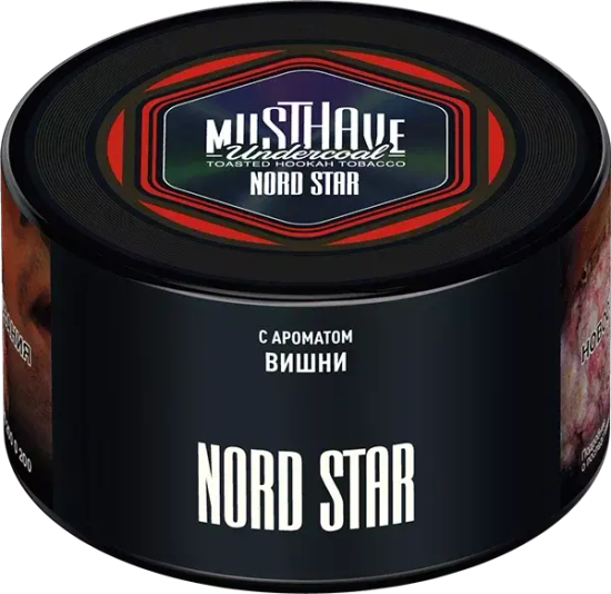 Табак для кальяна Must Have Undercoal 25г Nord Star (Вишня)