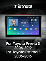 Teyes SPRO Plus 10.2"для Toyota Previa, Estima 3 2006-2019