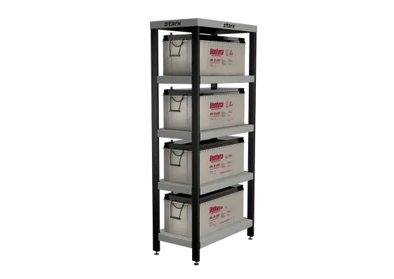 Комплект ИБП SC 5000 online + GPL 12-250 х 4 шт. + стеллаж STANDART PLUS