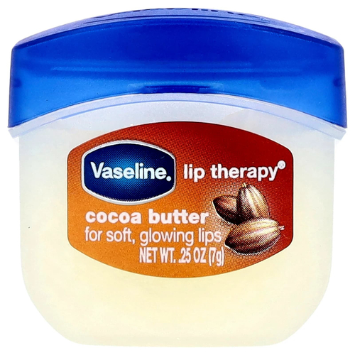Vaseline, уход для губ, какао-масло, 7 г (0.25 унций)
