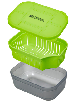 Коробки и аксессуары рыболовные для прикормки и насадки с подставкой FC FEEDER BAIT BOX SET 12 предметов набор