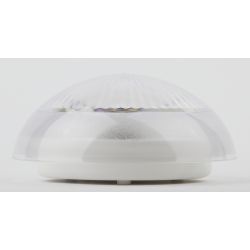 Светильник ЭРА НБП 06-60-101 с фото-шумовым датчиком Сириус IP54 E27 max 60Вт D220 круг призма акустический