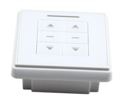 Кнопка настенная AC228-01, 2 канала, с RTS, для управления фазных двигателей