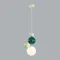 8008/1A MODERNI LN24 000 белый, голубой/белый металл/пластик Подвес G9 LED 5W 220V BALLONS