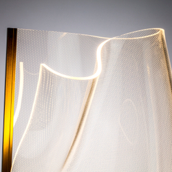 738983 Настольная лампа VARESE 18W LED 1400LM 380G ЗОЛОТО 3000K