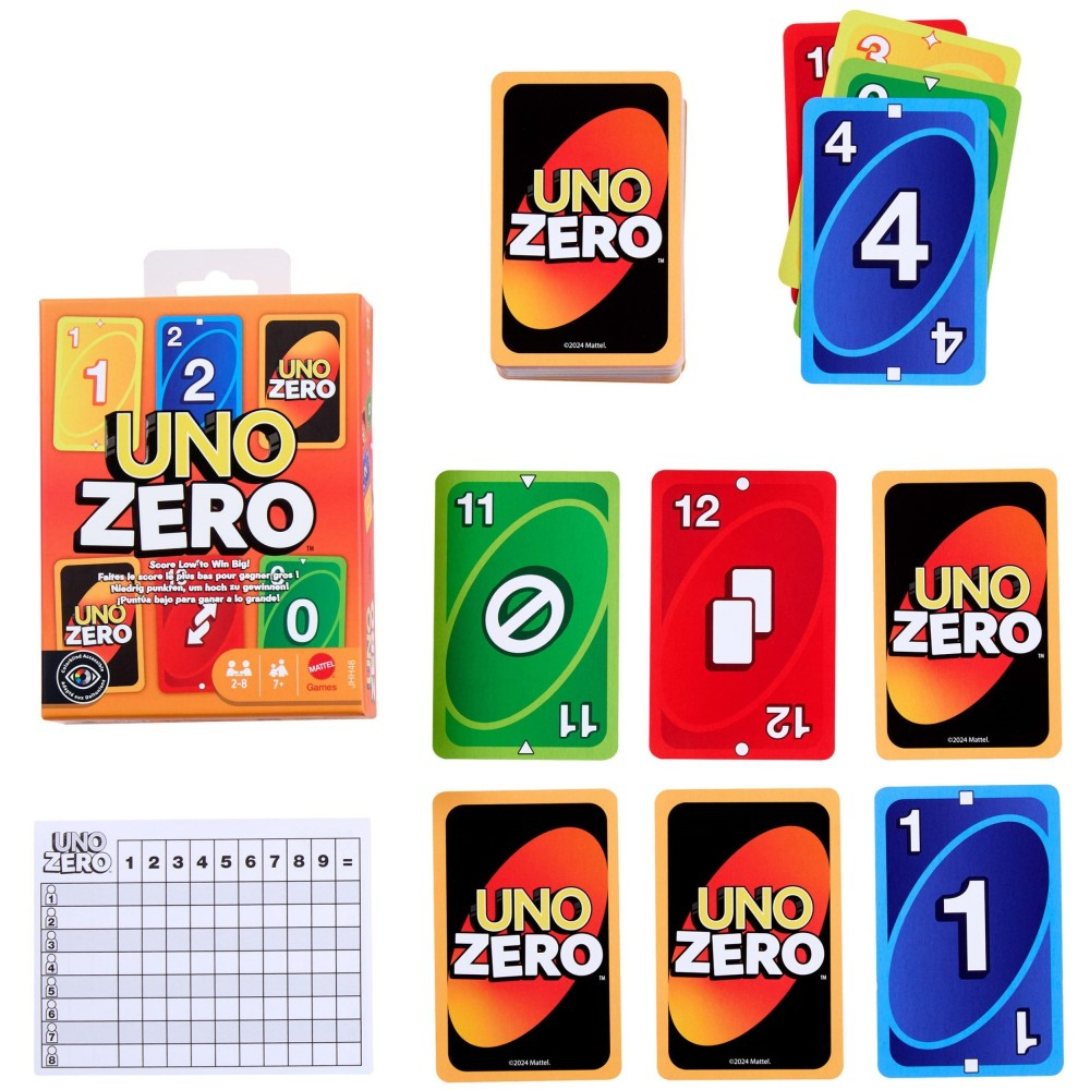 Настольная карточная игра UNO Zero Mattel JHH JHH4848 — фото 2
