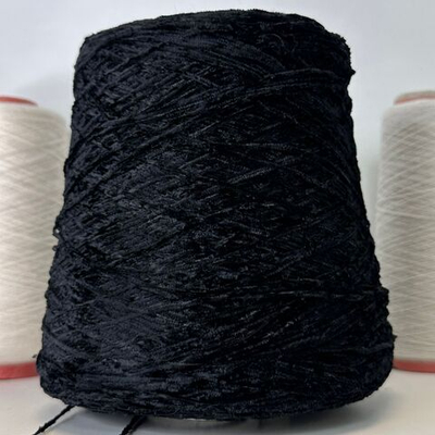 TEDDY - Be.Mi.Va.; 70% вискоза, 30% нейлон; велюр; 450м/100гр; col. nero, цвет: черный