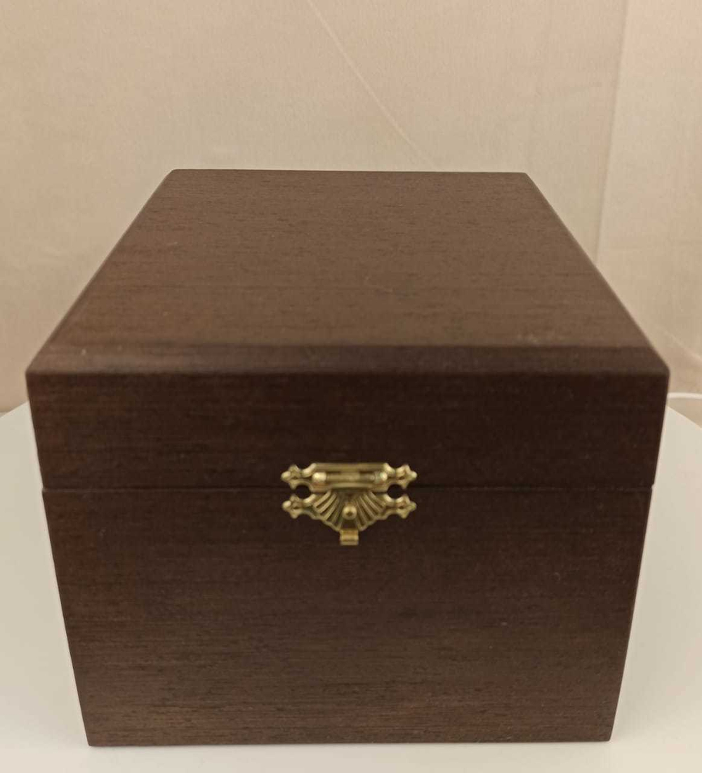 Шар новогодний с круговой росписью Палех "Зимняя тройка" в футляре