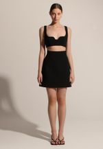 Юбка трапеция мини