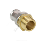 Муфта разъемная сталь нерж AISI 316L Дн 35х1 1/4" Ру16 пресс/НР Inoxpres RM 184035002