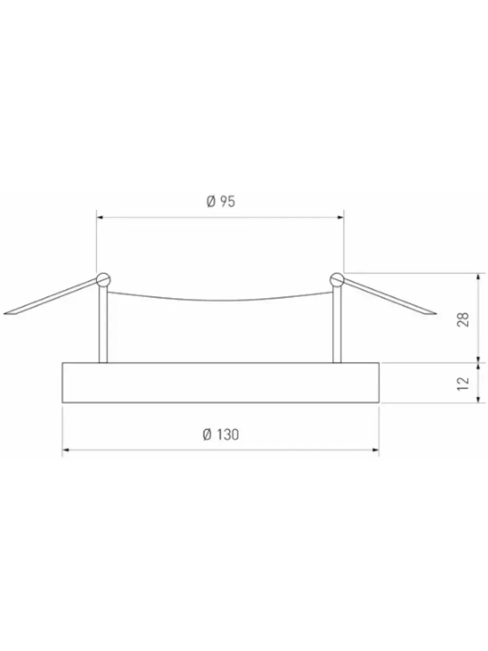 Точечный светильник 3022 3022 GX53 GD золото