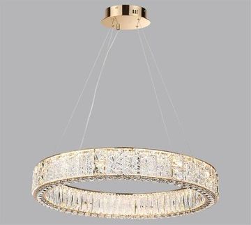 5071/100L HALL ODL24 613 золото/прозрачный/металл/хрусталь/стекло Люстра LED 80W 3700K VERSION