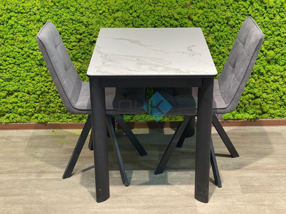 Стол DikLine LК90 опоры чёрные