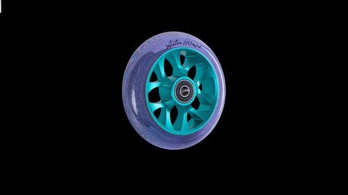 Колесо для самоката X-Treme 110*24мм,  Aster, фиолетовый