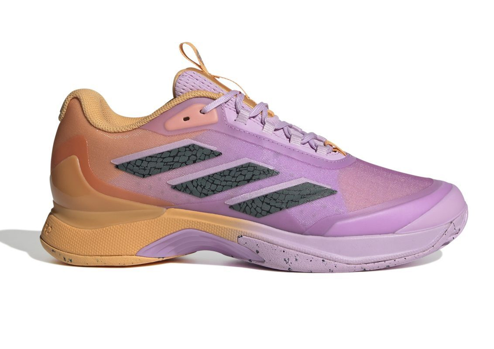 Женские Кроссовки теннисные Adidas Avacourt 2 - hazy orange/bliss lilac