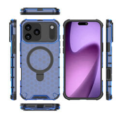Прозрачный чехол Honeycomb Stand Case для iPhone 17 Pro Max