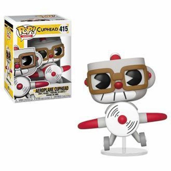 Фигурка Funko POP! Vinyl: Games: Cuphead S2: Cuphead in Aeroplane 34475