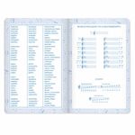 Дневник для музыкальной школы 48 л., обложка кожзам гибкая, термотиснение, BRAUBERG, фиолетовый, 105495