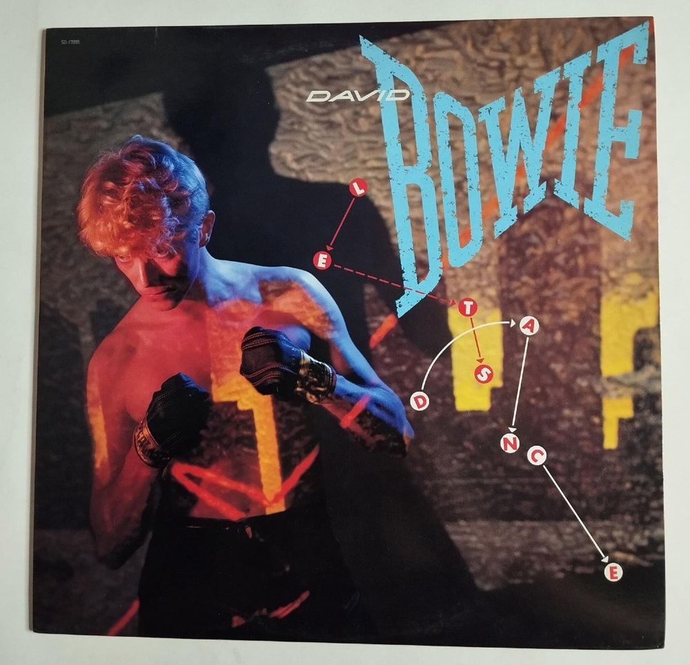 Винтажная виниловая пластинка LP David Bowie Lets Dance (Hong Kong 1983)