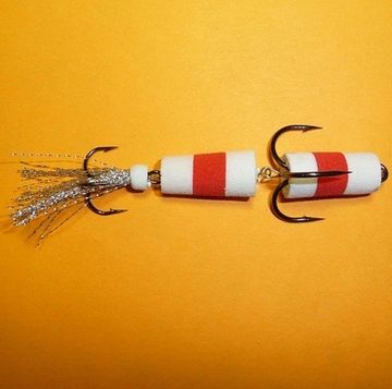 Приманка джиг. ФЛАЖОК 11 бел./крас./бел.