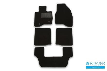 Коврики в салон Klever Premium FORD Explorer, 2016-2018, кросс., 5 шт. (текстиль)