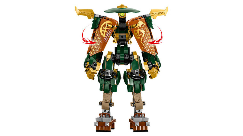 Конструктор LEGO Ninjago 71794 Командные роботы ниндзя Ллойда и Арин