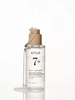 Anua Rice 7 Ceramide Hydrating Barrier Serum сыворотка для сияния кожи с рисом