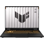 Ноутбук Asus TUF Gaming F16 FX608JMI-TU254 Core i5 14450HX 16Gb SSD512Gb NVIDIA GeForce RTX 5060 8Gb 16" IPS WUXGA (1920x1200) без ОС grey WiFi BT Cam (90NR0NB1-M00DM0)