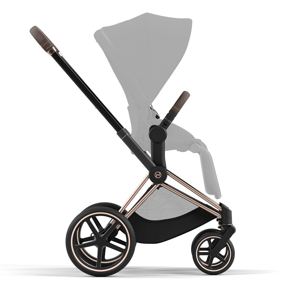 Рама (шасси) для коляски Cybex Priam IV с каркасом прогулочного блока Rosegold