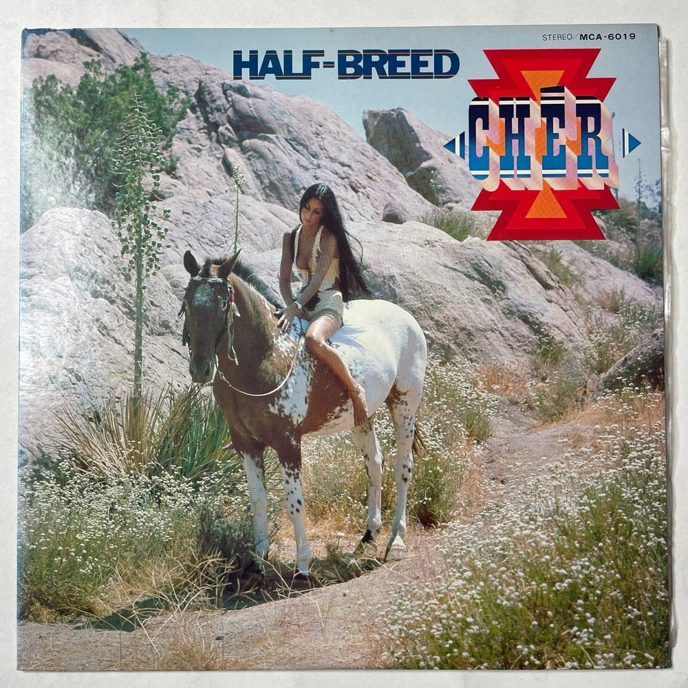 Винтажная виниловая пластинка LP Cher Half Breed (Japan 1973) (No Obi) My Love