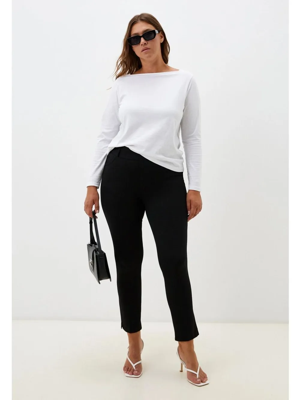 Брюки  трикотажные классические