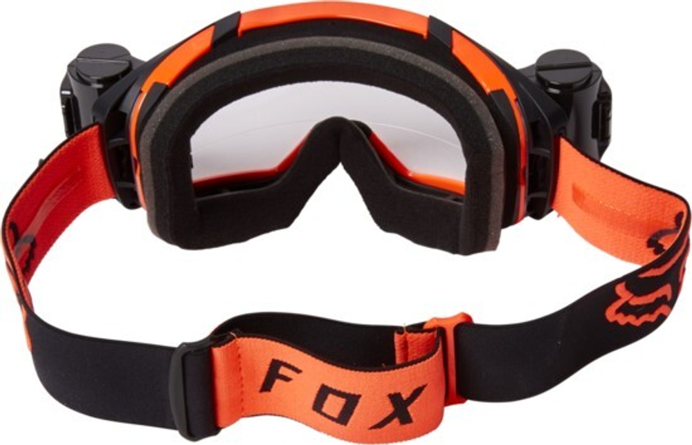 Очки Fox Vue Stray Roll Off Goggle Black/Orange (25829-016-OS)